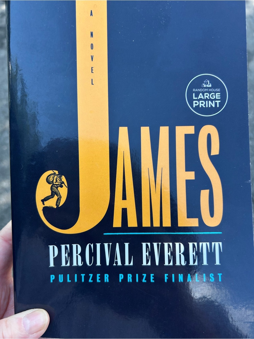 James by Percival Everett LARGE PRINT Book